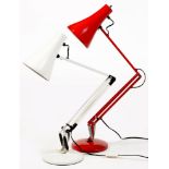 Two Anglepoise lamps.