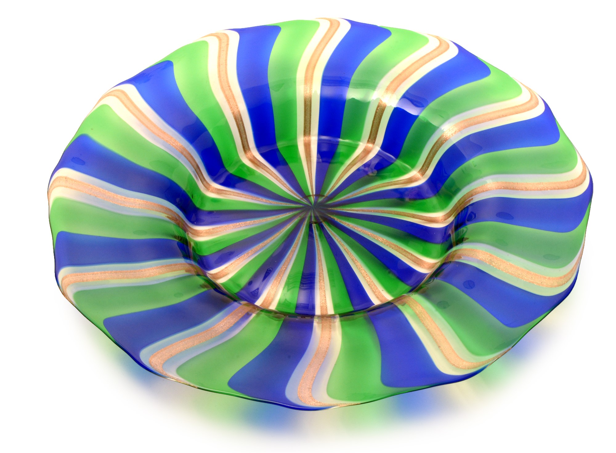 murano glass plate