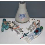 Action Man Space Capsule and astronauts