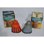 Two Palitoy Talking Daleks