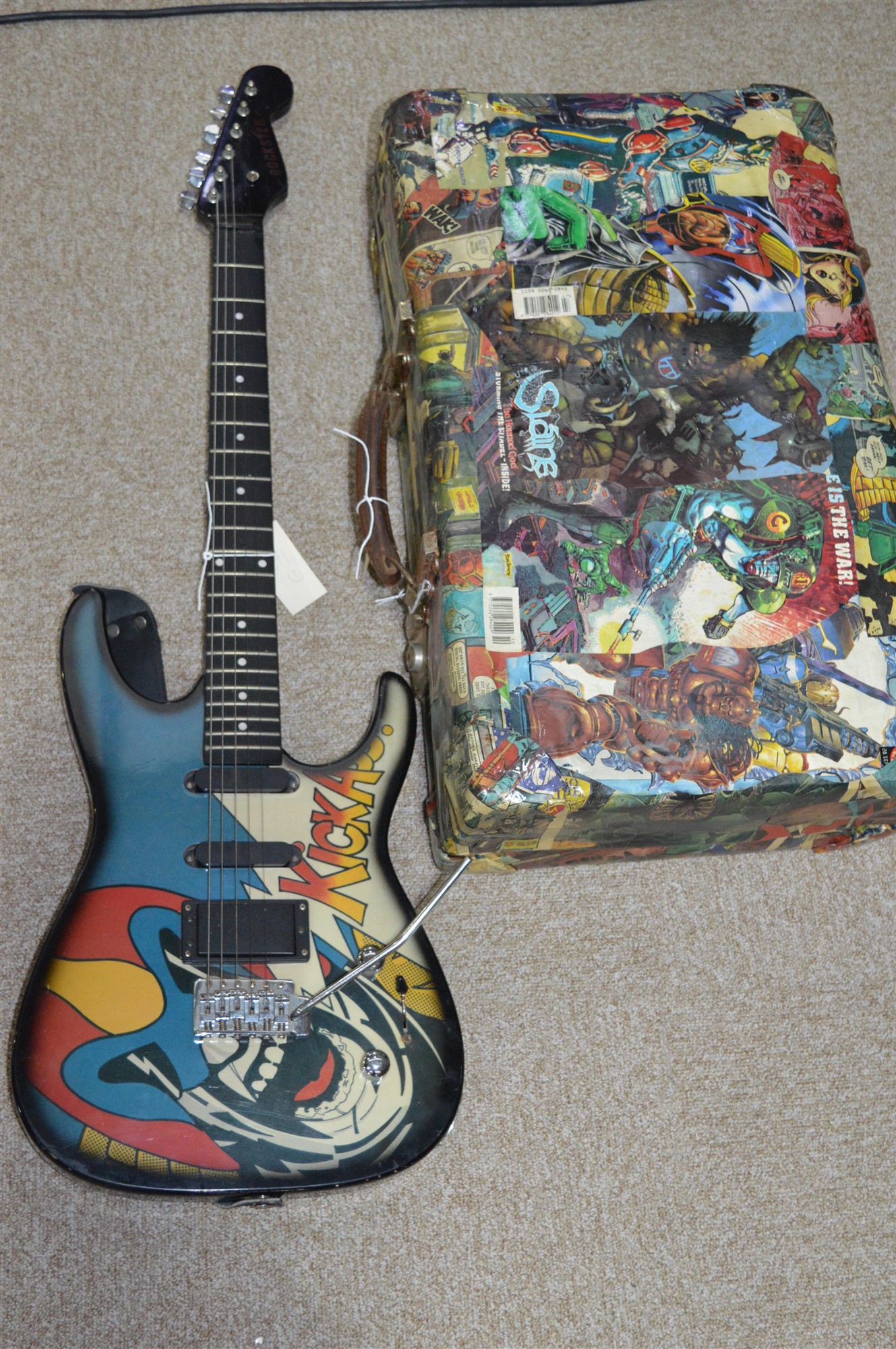 Guitar and case