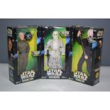 Star Wars Action Collection figures, by Kenner, comprising: Grand Moff Tarkin, Snowtrooper and