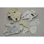 Parts of Millennium Falcon