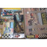 Scalextric Slot Racing No. 31; and Trackside Accessories.