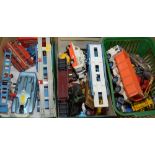 Playworn diecast vehicles