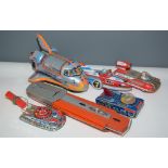 Tin plate space vehicles
