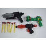 Three plastic 'Space Guns'