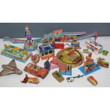 Tin plate toys