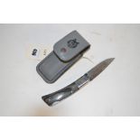 Grey wolf pocket knife