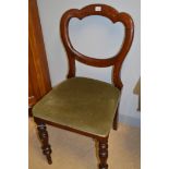 Pair of Victorian chairs