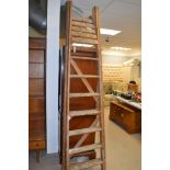 Wooden ladders