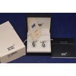 Mont Blanc cufflinks