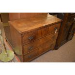 Mahogany chest of drawers