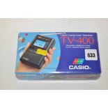 Casio TV 400 Liquid crystal TV