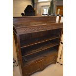 Mahogany bookcase