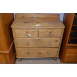 Victorian pine chest