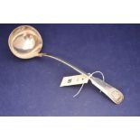 Silver ladle