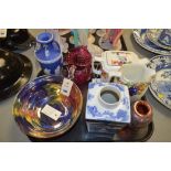 Ceramics and glass by Maling, Ringtons, Wedgwood and others