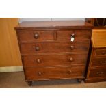 Victorian mahogany chest