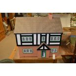 Dolls house and furniture