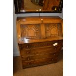 Oak bureau