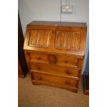 Oak bureau