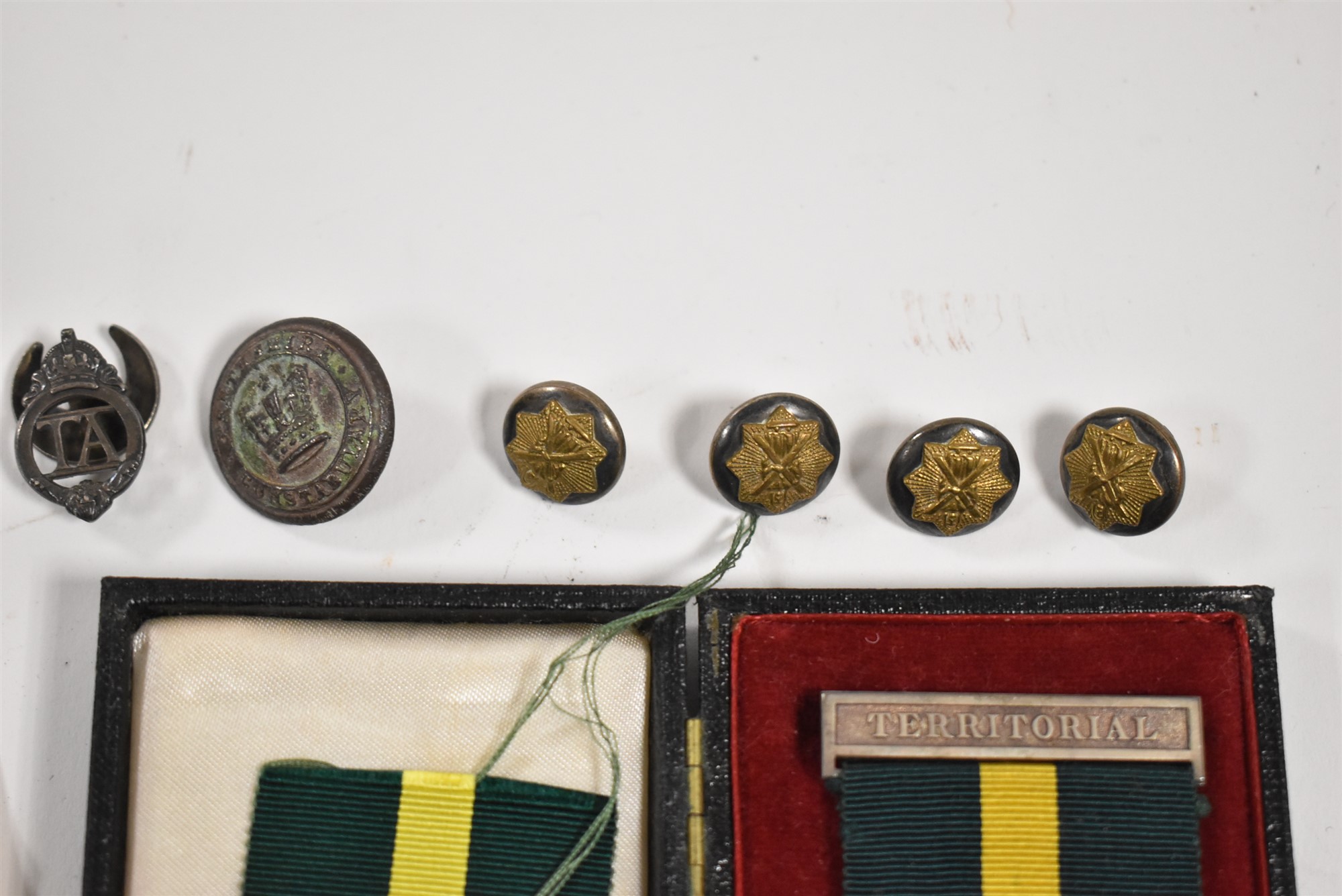 TA medal and other badges - Image 3 of 4