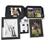 Alan Shearer signed montages