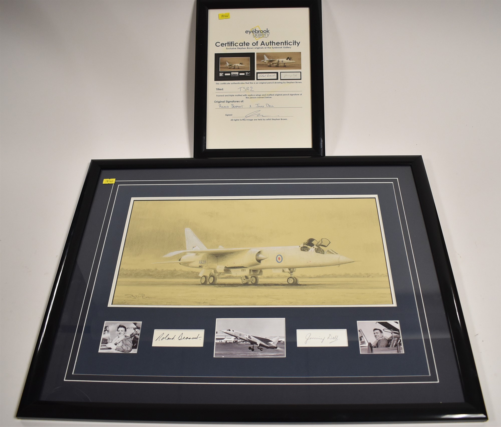 TSR-2 picture signed