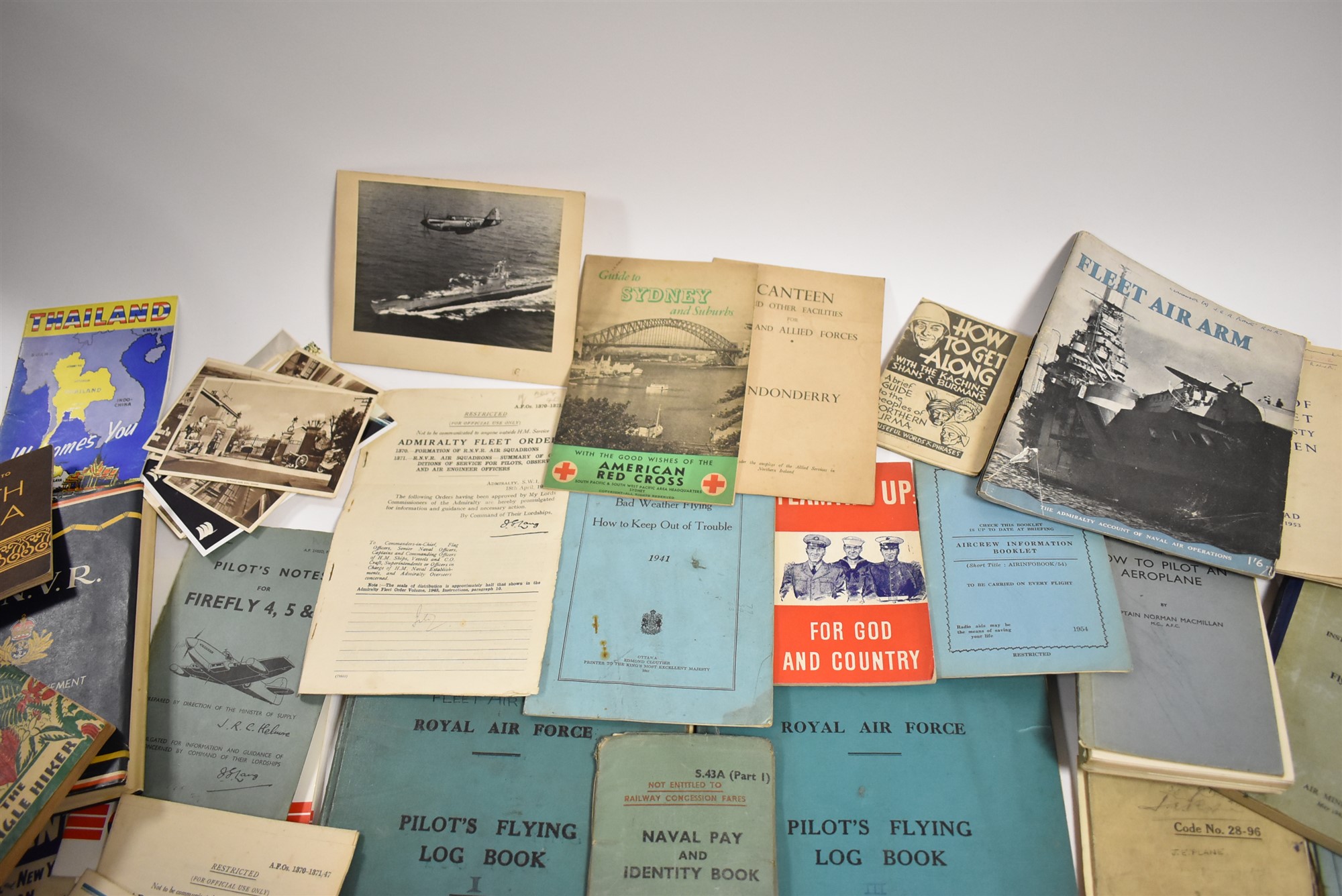 Pilots Log books and other ephemera - Image 2 of 5