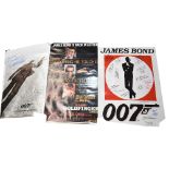 James Bond signed Posters