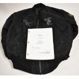 The Rock jacket and script