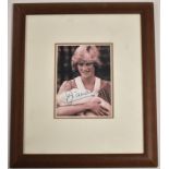 Lady Diana Spencer signed photograph
