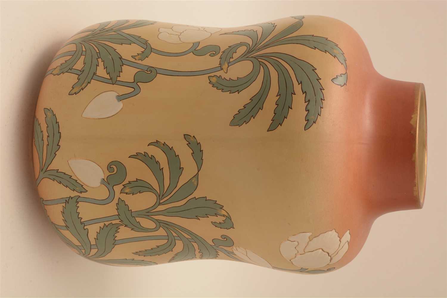 A Mettlach stoneware vase. - Image 6 of 13