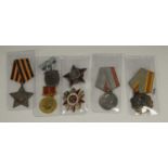 Russian Soviet Union medals