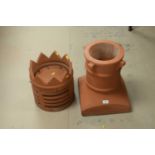 Terracotta chimney pot