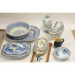 Blue and white ceramics