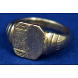 9ct signet ring