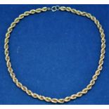 9ct gold necklace