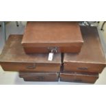 Vintage storage boxes