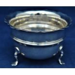George VI silver bowl