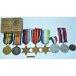 WWI and WW2 medals