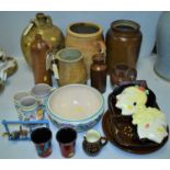 Poole pottery and other items