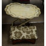 Tray and footstool