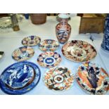 Japanese Imari ceramics and others
