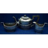 Silver tea service