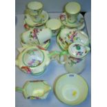 Art deco tea set