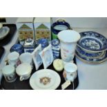 Rington's and old willow pattern ceramics