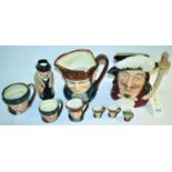 Royal Doulton character jugs