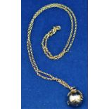 Ball pendant and chain